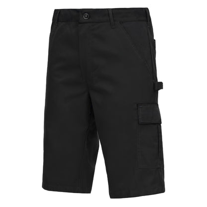 NITRAS MOTION TEX LIGHT, work trousers, short, black
