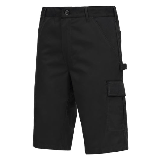 NITRAS MOTION TEX LIGHT, work trousers, short, black