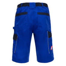 NITRAS MOTION TEX LIGHT, work trousers, short, royal blue / navy blue
