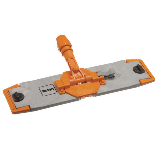 Der TASKI Swing Mop 45 Klapphalter von Diversey Deutschland GmbH & Co. OHG ermöglicht eine hygienische, bequeme Bodenreinigung (Arbeitsbreite 45 cm) und ermöglicht das Auswringen des Mops ohne Hautkontakt. Packung: 1 Stück.