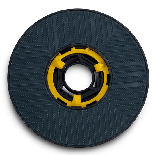Dies ist der Diversey Führungssteller Harpunengriff (28 cm), kompatibel mit swingo 955/1255/2100/5000 zur Verwendung mit Reinigungs- und Polierpads - 1er-Pack von Diversey Deutschland GmbH & Co. OHG.