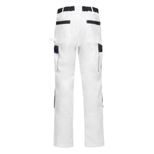 NITRAS MOTION TEX LIGHT, work trousers, long, white / grey