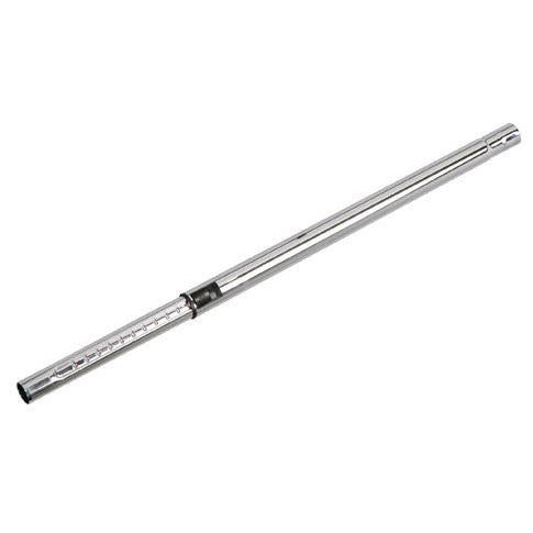 Das Teleskopsaugrohr (32mm) vento 8/15 von Diversey Deutschland GmbH & Co. OHG verfügt über einen zylindrischen Metallkörper und eine verschiebbare Skala zur Überprüfung der Profiltiefe von Reifen, verpackt als 1 Stück.