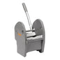 The TASKI press plastic press grey from Diversey Deutschland GmbH & Co. OHG is a robust, stable mop bucket press with integrated splash protection, suitable for TASKI cleaning trolleys and efficiently squeezes water from the mop heads. Package contains 1 piece.