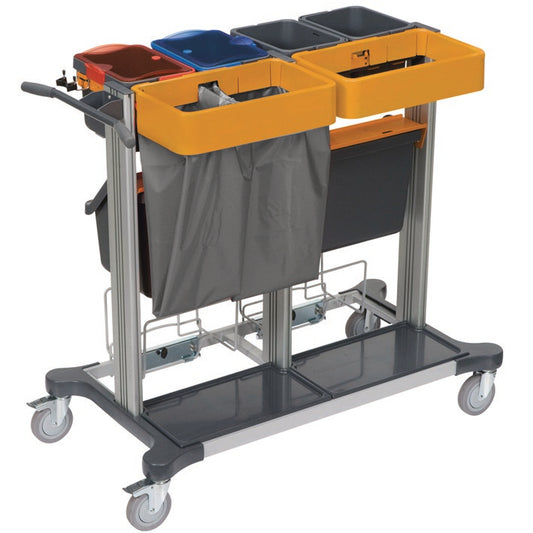 Der TASKI Midi Open für Jonmaster von Diversey Deutschland ist die große Systemlösung zur Vorbefeuchtung von Reinigungstextilien und Sprayreinigung, mit offenen Schubladen für maximalen Stauraum. Packung: 1 Stück.