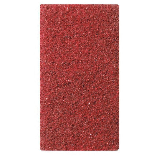 Der TASKI Twister Utility Handpad, Rot von Diversey Deutschland GmbH & Co. OHG ist ein Reinigungswerkzeug zur händischen Bearbeitung schwer zugänglicher Stellen, ideal auch für Randreinigungsgeräte. Die Packung enthält 1 Stück.
