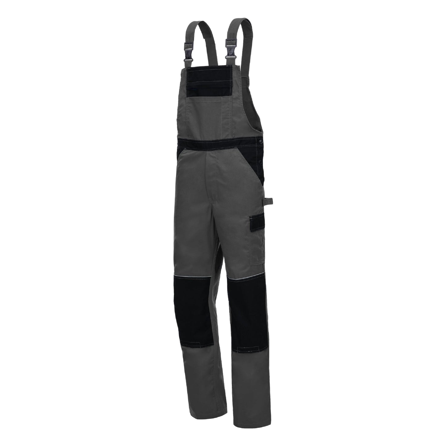 NITRAS MOTION TEX LIGHT, dungarees, gray / black