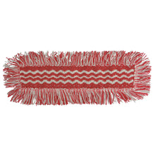 The TASKI JM Ultra HD Damp Mop 40 cm, red, from Diversey Deutschland GmbH & Co. OHG, is a hook-and-loop microfiber cover ideal for damp cleaning with high sand absorption; single pack (77 g), perfect for easy, efficient cleaning.