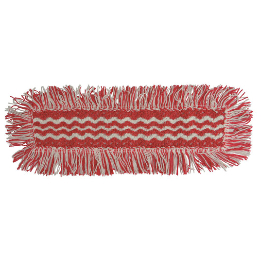 Der TASKI JM Ultra HD Damp Mop 40 cm, rot, von Diversey Deutschland GmbH & Co. OHG, ist ein Klett-Mikrofaserbezug ideal für die Feuchtreinigung mit hoher Sandaufnahme; Einzelpackung (77 g), perfekt für die einfache, effiziente Reinigung.