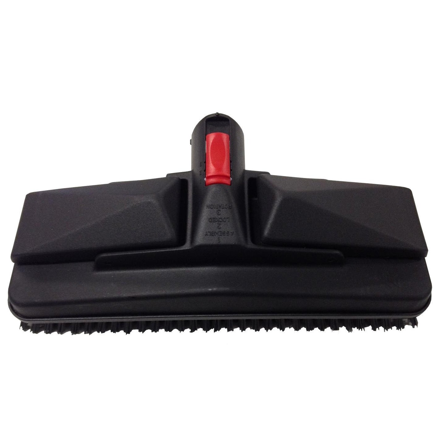 The Diversey floor brush for TASKI SO4 (steam only), 280mm, is a high-performance floor brush with angled edges and rows of bristles underneath for effective cleaning, suitable for the TASKI SO4.