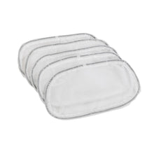 Five efficient filter cloths from the brand Diversey Deutschland GmbH & Co. OHG for the AERO 3500 turbine are arranged slightly overlapping on a white background - perfect for maximum performance. Ideal as a pack: Filter cloth Turbine AERO 3500 5 pieces.