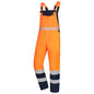 NITRAS MOTION TEX VIZ, high-visibility winter trousers