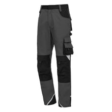 NITRAS MOTION TEX PLUS, work trousers, long, gray / black