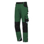 NITRAS MOTION TEX PLUS, work trousers, long, green / black
