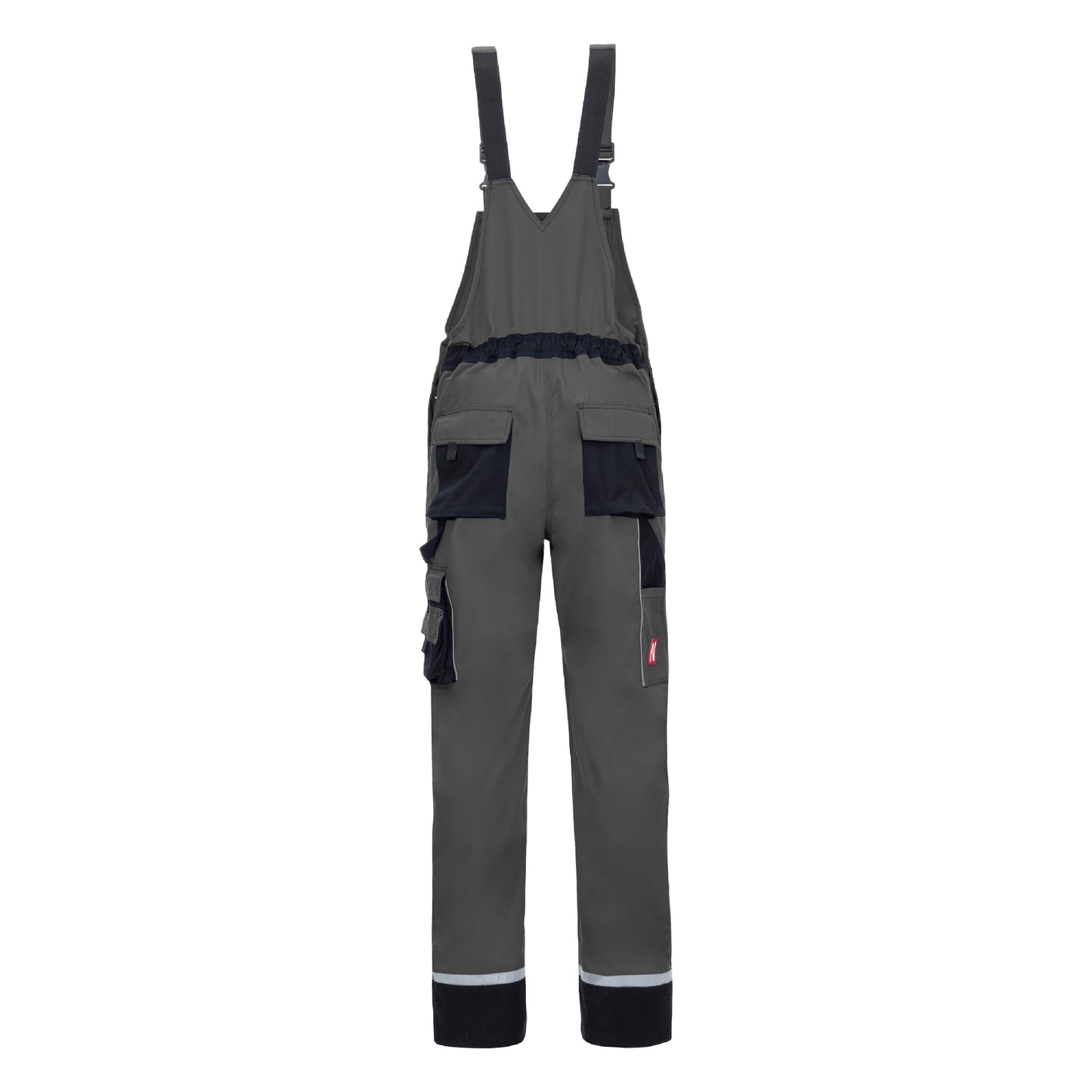 NITRAS MOTION TEX PLUS, dungarees, gray / black