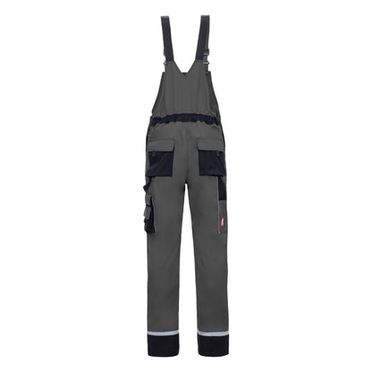 NITRAS MOTION TEX PLUS, dungarees, gray / black