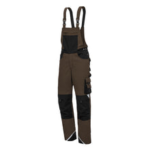 NITRAS MOTION TEX PLUS, dungarees, brown / black