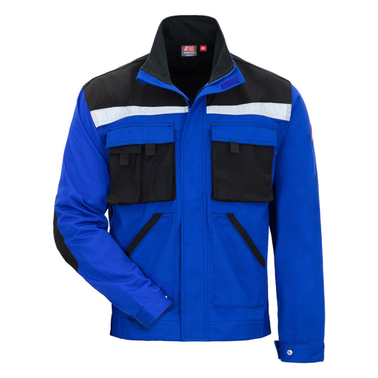 NITRAS MOTION TEX PLUS, work jacket, royal blue / black
