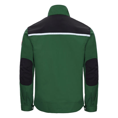 NITRAS MOTION TEX PLUS, work jacket, green / black
