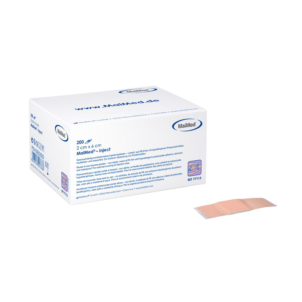 MaiMed-inject, waterproof injection plaster