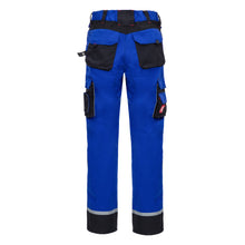 NITRAS MOTION TEX PRO FX, work trousers, long, royal blue / black