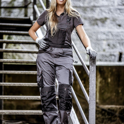 NITRAS MOTION TEX PRO FX, dungarees, gray / black