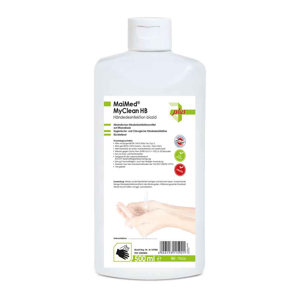 MaiMed MyClean HB hand disinfection biocidal