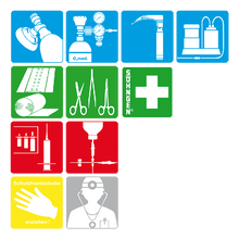 Pictogram Series 1: Emergency Medicine - G 80 x 80 mm