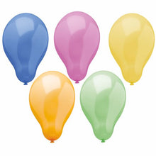 Fifty colorful PAPSTAR balloons (Ø 25 cm, assorted colors, "Trend") from PAPSTAR GmbH are ideal party accessories for any celebration - delivered in a practical pack of 50.