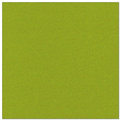 The close-up of the 20 napkins "ROYAL Collection" (1/4-fold, 40x40 cm) from PAPSTAR GmbH shows a bright chartreuse green, fabric-like texture - with its even, fine weave pattern ideal for elegant table decorations.