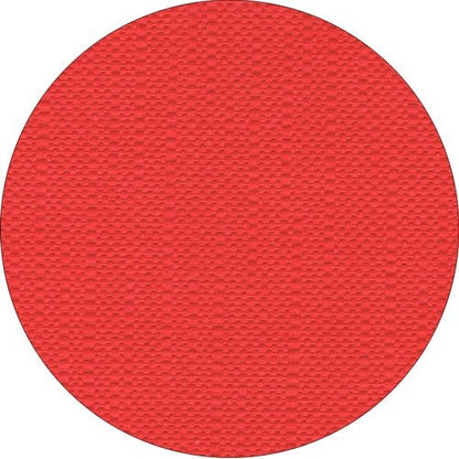 A solid red circle with a subtle honeycomb structure, ideal as table decoration or as part of the ROYAL Collection from PAPSTAR GmbH: 20 table runners, tissue, 80x80 cm.