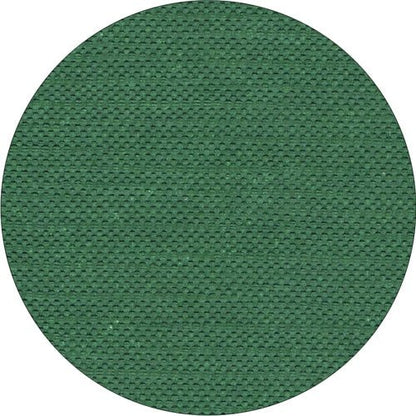 A round piece of green, textured silk paper from the ROYAL Collection table runners (80 x 80 cm) of PAPSTAR GmbH features a densely woven, slightly rough pattern – ideal for table decoration or stylish table settings. Package contains 20 pieces.