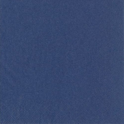 The PAPSTAR 250 napkins, 3-ply 1/4-fold from PAPSTAR GmbH are solid blue, lightly textured napkins without a pattern - ideal and environmentally friendly for the catering industry.
