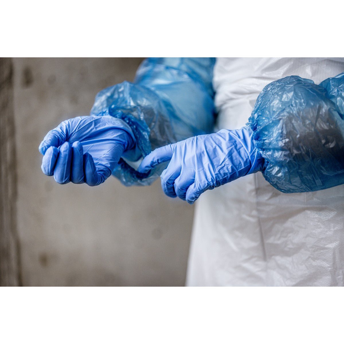 NITRAS SUPREME NITRILE, nitrile disposable gloves, blue