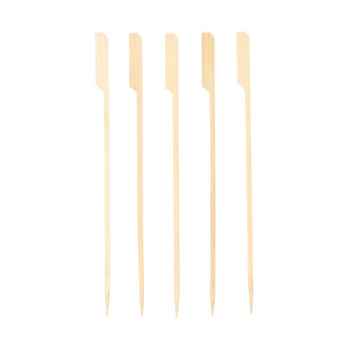 Die PAPSTAR 250 Grill-Spieße "Golf" (21 cm) der PAPSTAR GmbH sind Holzspieße mit paddelförmiger Spitze, ideal zum Grillen oder Servieren von Leckereien auf einem Pappteller. Packung enthält 250 Stück.