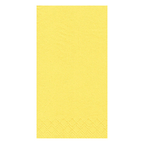 Die PAPSTAR 250 Servietten, 3-lagig 1/8-Falz von PAPSTAR GmbH sind gelbe, rechteckige, 33 x 33 cm große Servietten mit glatter Oberfläche und dezentem Rautenmuster - ideal für jede Gastronomie.