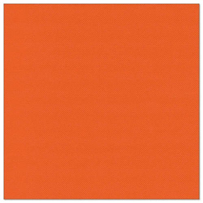 A square image shows a solid nectarine orange with a subtle texture pattern, inspired by the premium look of the PAPSTAR GmbH 50 napkins "ROYAL Collection" 1/4-fold 40 x 40 cm nectarine.