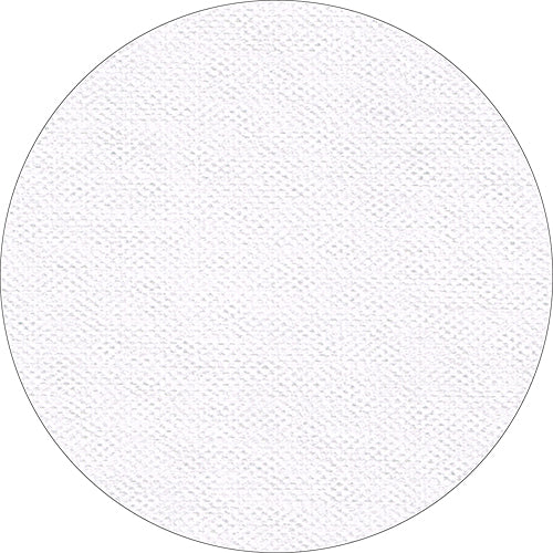A close-up of the Starpak 20 centerpieces from the "soft selection plus" line shows a white, fabric-like fleece surface with a fine dot pattern. The image is circular and highlights the 80x80cm fabric-like tablecloth from Starpak.