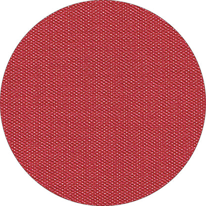 A close-up of Starpak 20 table covers, fabric-like, fleece “soft selection plus” (80 x 80 cm) shows a round red pattern with a uniform weave structure, ideal for decoration and fleece applications.