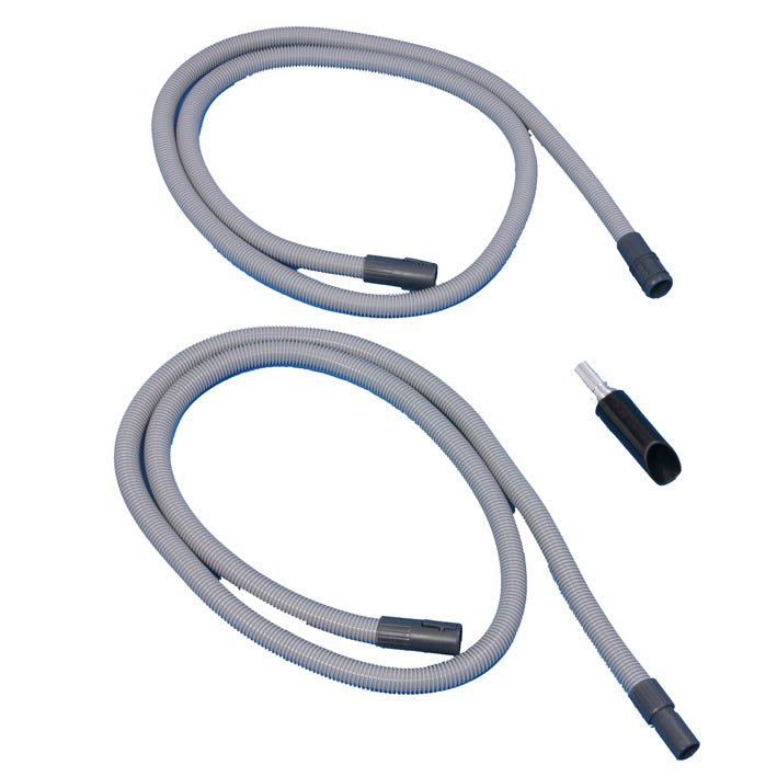 The accessory set for stair cleaning from Diversey Deutschland GmbH & Co. OHG includes an extension hose, hose, and hose and connector coupling - perfect as cleaning accessories for your cleaning kit.