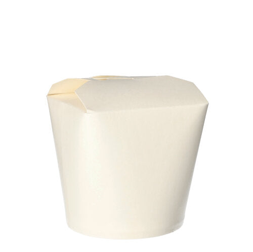 Die Starpak 50 Snackboxen "To Go" eckig - 750 ml sind schlichte weiße, gefaltete Take-away-Behälter mit geschlossenen Klappen, ideal für Mahlzeiten unterwegs und auf weißem Hintergrund abgebildet.
