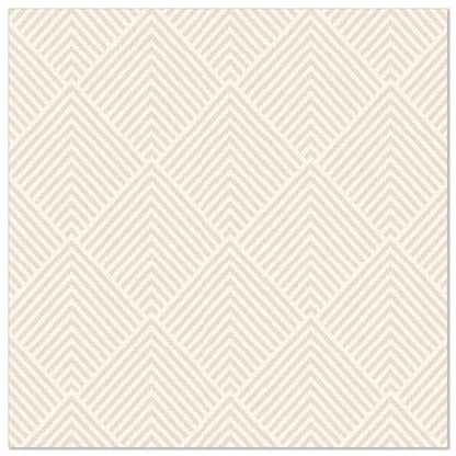The PAPSTAR 50 napkins "ROYAL Collection" from PAPSTAR GmbH are 40x40 cm, 1/4 folded, in elegant champagne tones and combine modern design with a textured look.