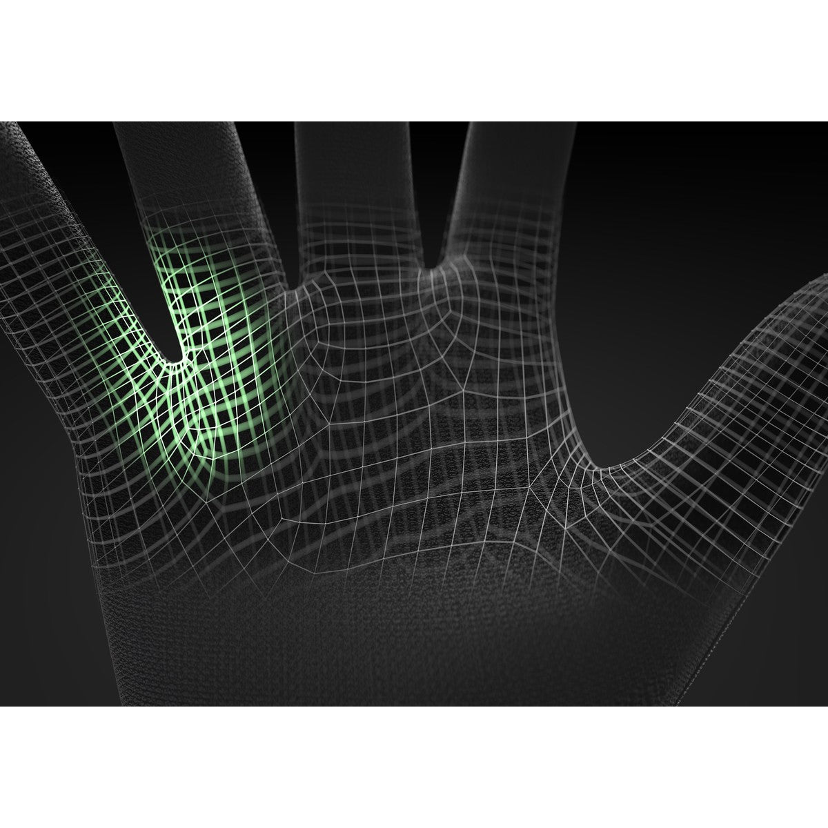 NITRAS assembly gloves, gray / black