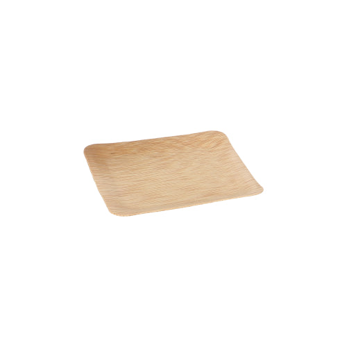 Der PAPSTAR 10 Fingerfood-Teller aus hellbraunem Bambus „pure“ (rechteckig, 1,5 x 8,5 x 8,5cm) überzeugt umweltfreundlich mit leicht erhöhten Kanten und kommt im 10er-Pack in Schrumpffolie.