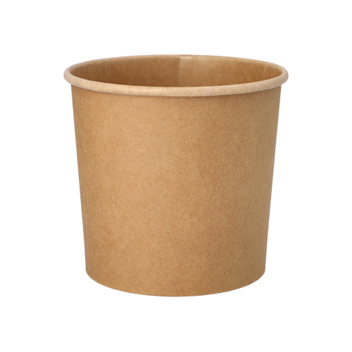 Die PAPSTAR 25 Suppenbecher aus Pappe (760 ml, Ø 11,5 cm, 11 cm hoch) in Braun von PAPSTAR GmbH sind ideal für Suppen unterwegs; Ohne Deckel und im praktischen 25er-Pack geliefert.