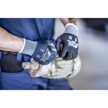 NITRAS FLEXIBLE FIT MF, assembly gloves, dark blue / black