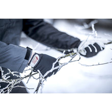 NITRAS DEXTER WINTER, mechanic gloves, gray / black