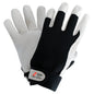 NITRAS DEXTER 1, mechanic gloves, gray / black