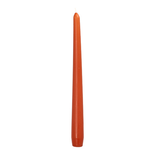 Eine einzelne Starpak Leuchterkerze (Ø 2,2 cm, 25 cm) aus dem 50er-Pack steht aufrecht vor einem schlichten weißen Hintergrund.