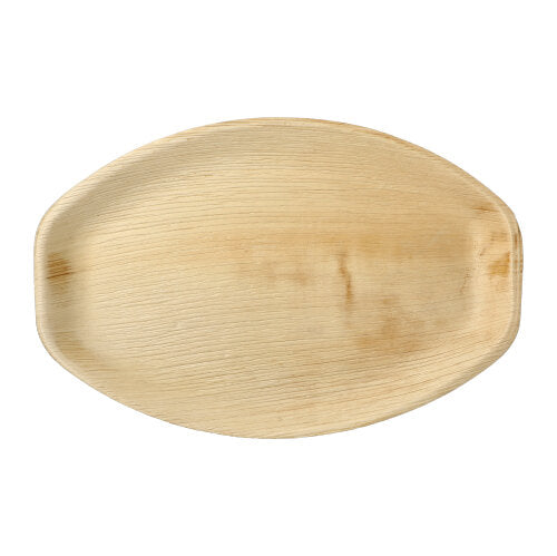 Die PAPSTAR 6 Tabletts, Palmblatt „pure“ oval natur von der PAPSTAR GmbH sind umweltfreundliche, stilvolle und funktionale ovale Tabletts mit natürlichem Look – perfekt für alle, die umweltfreundliche Tabletts suchen.